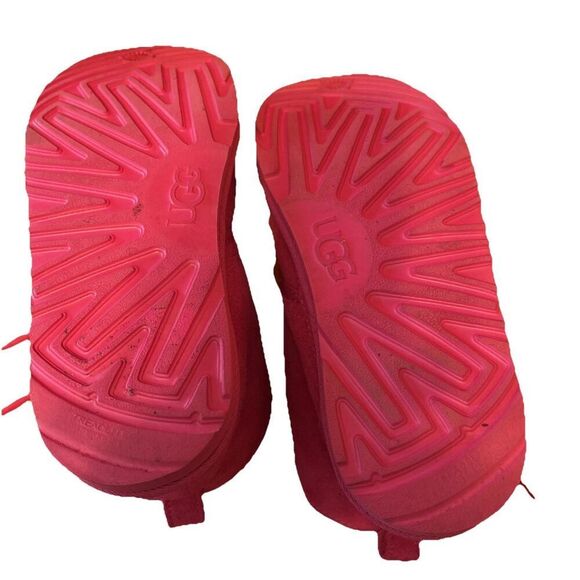 UGG Women's Pink Ankle Boots - Picture 2 of 9